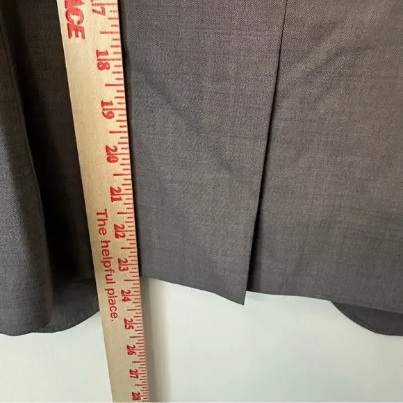 Brooks Brothers Women’s Classic Fit Grey Blazer 10P